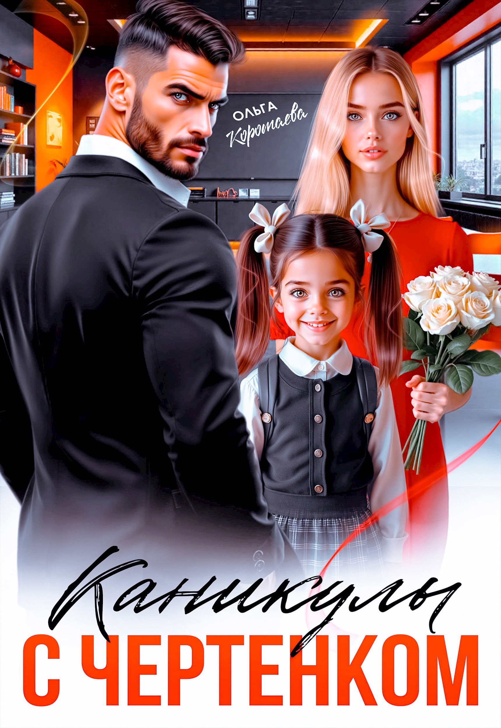 Обложка книги Каникулы с чертёнком