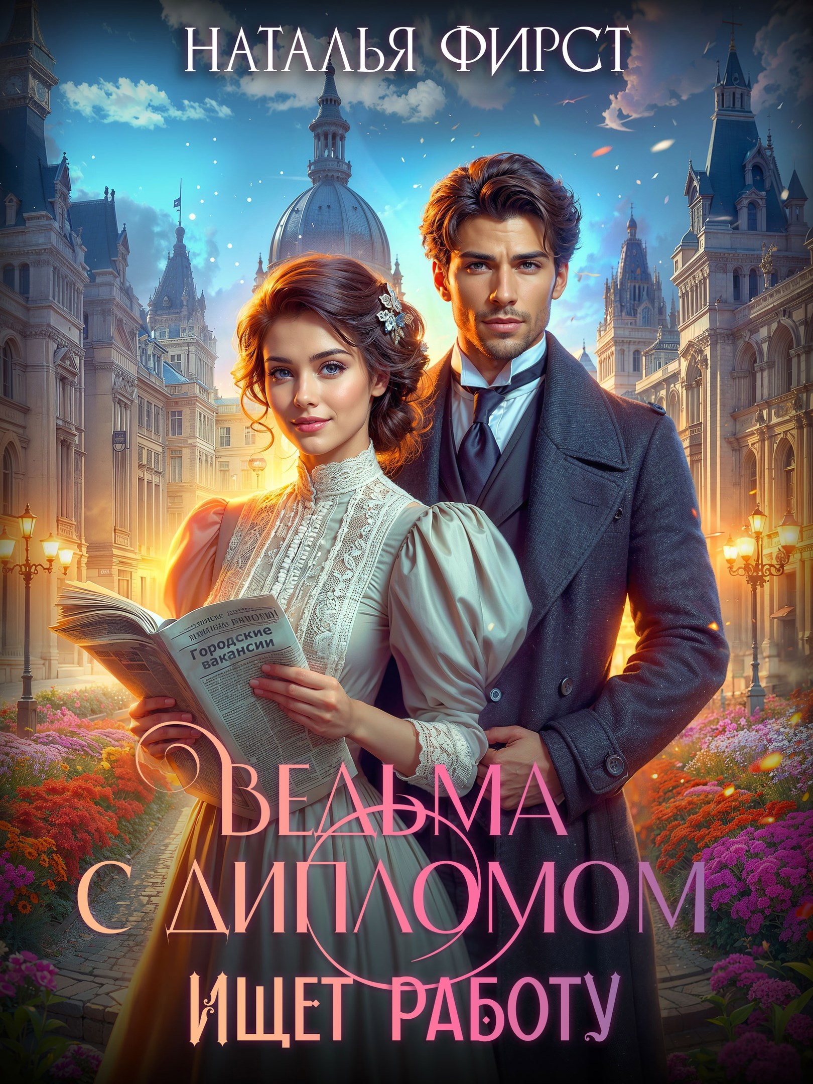 Обложка книги Ведьма с дипломом ищет работу