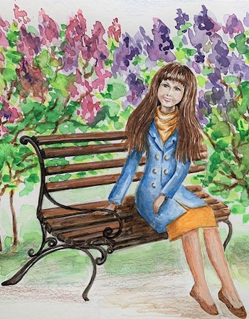 Обложка книги Весенний город на конце зимы