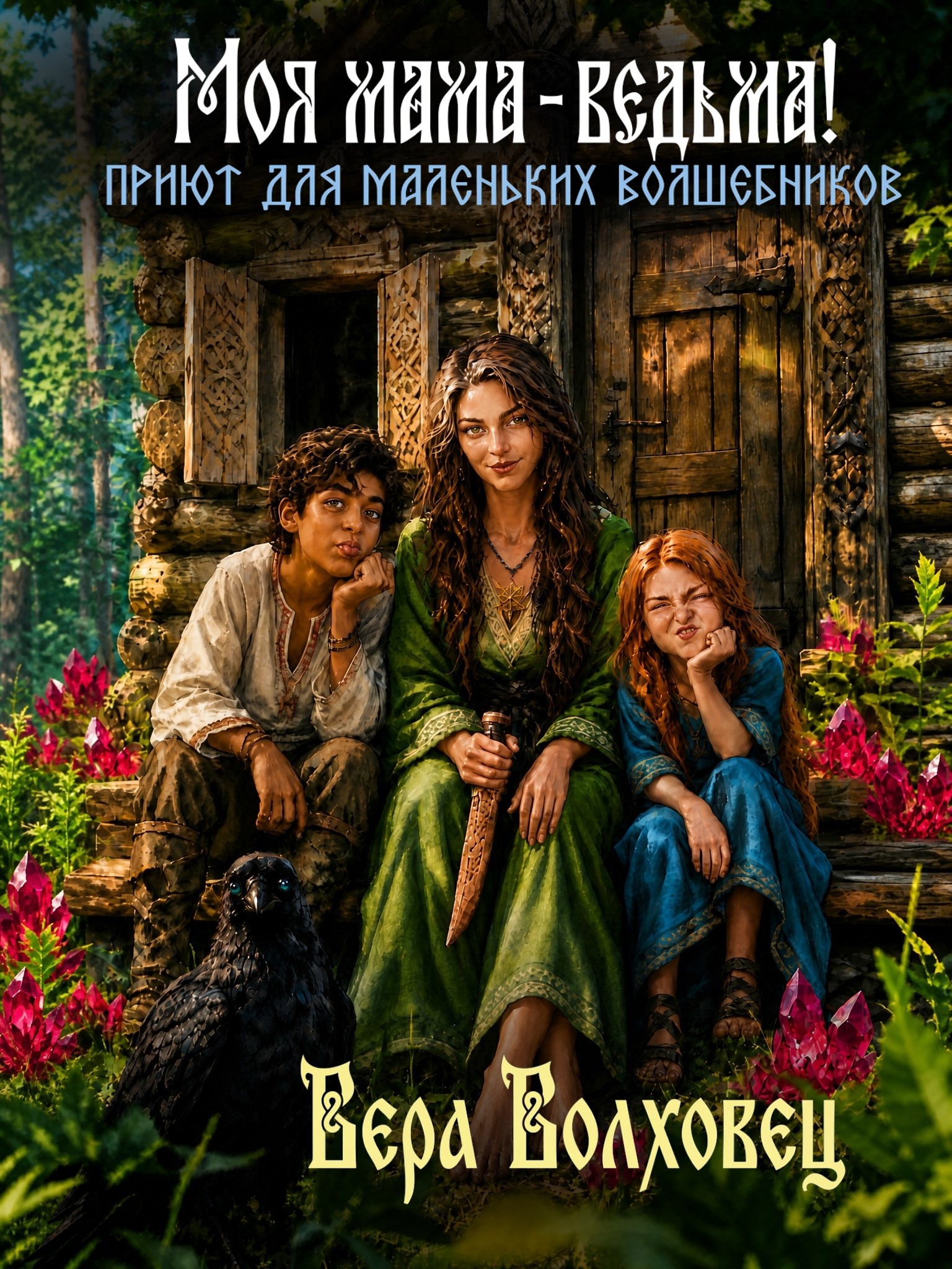 Обложка книги Моя мама - ведьма. Приют для маленьких волшебников.