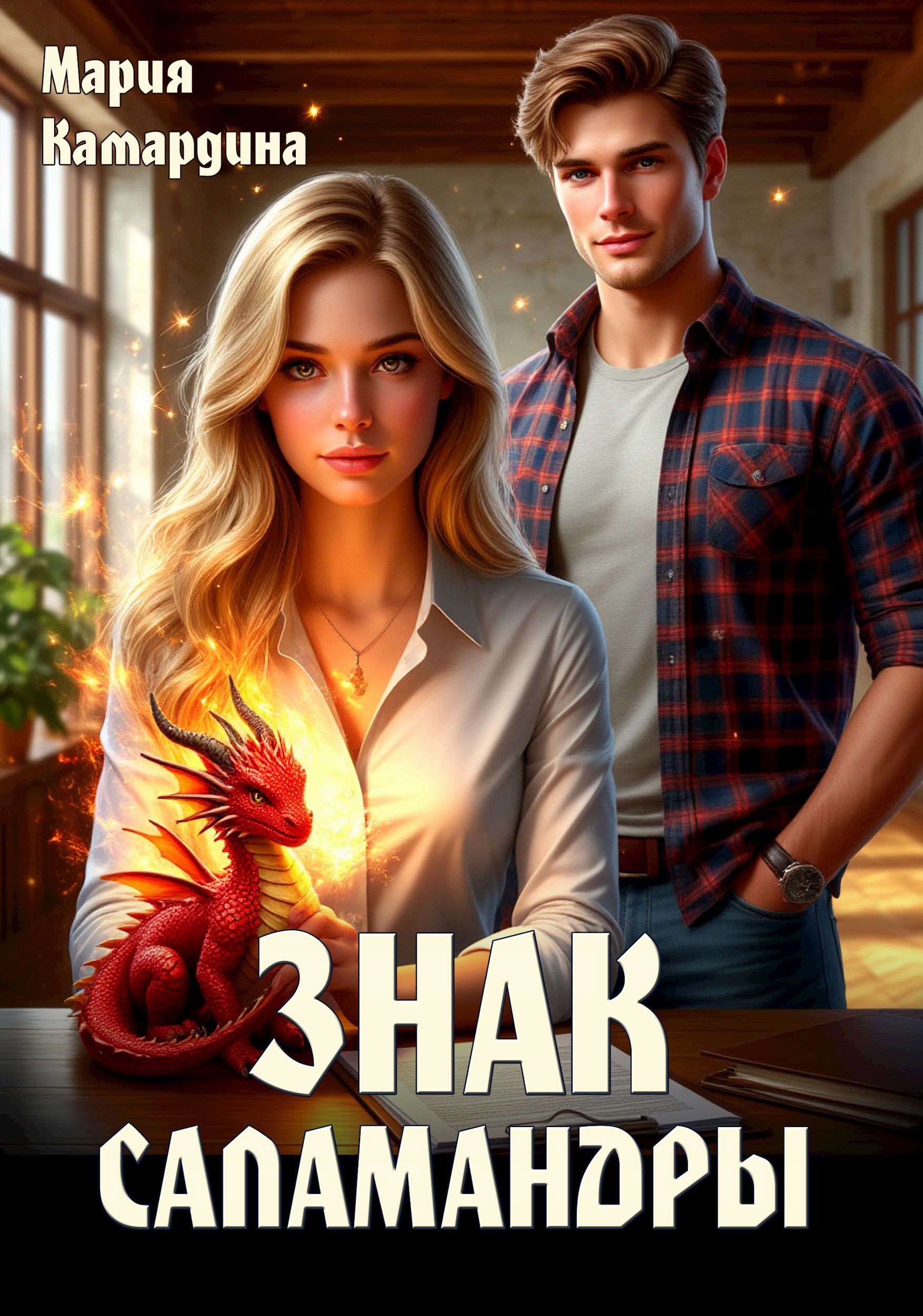 Обложка книги Знак Саламандры