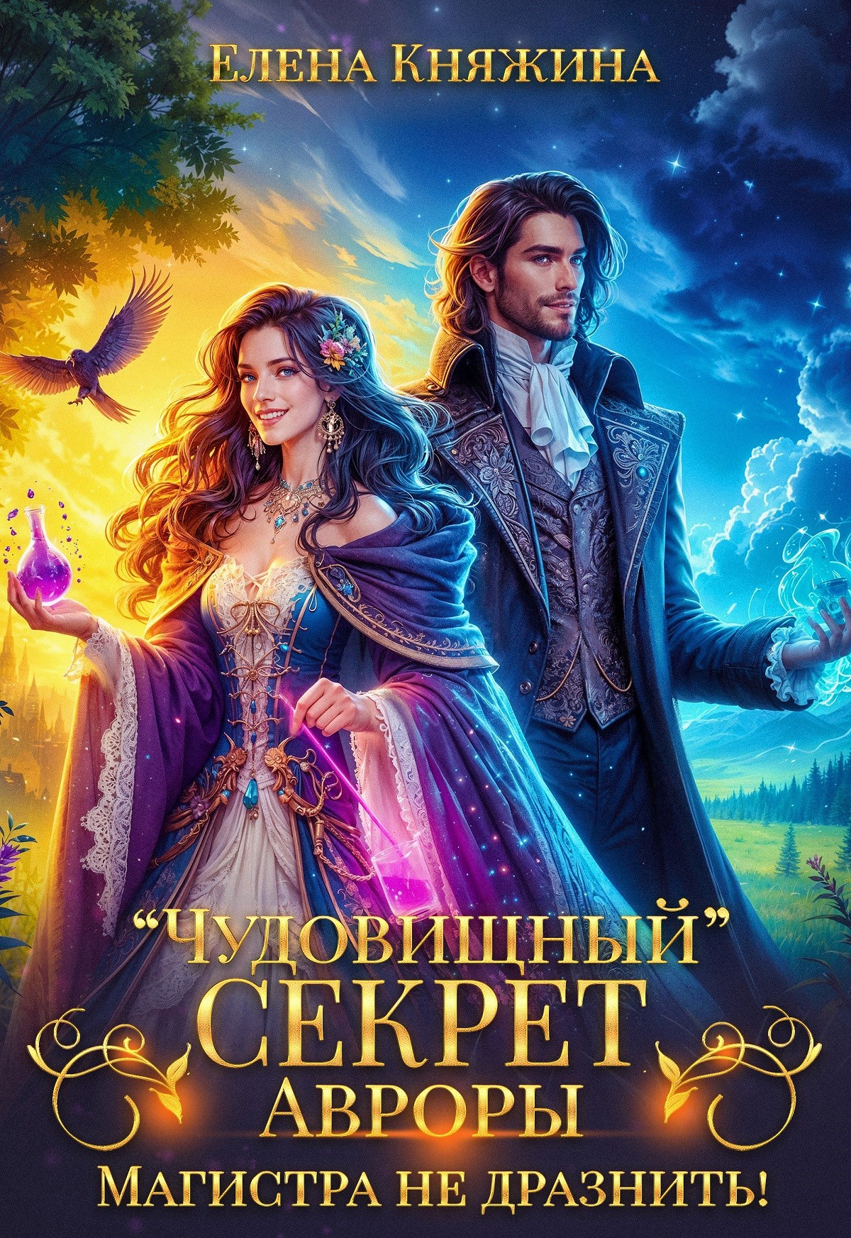 Обложка книги "Чудовищный" секрет Авроры, или Магистра не дразнить!