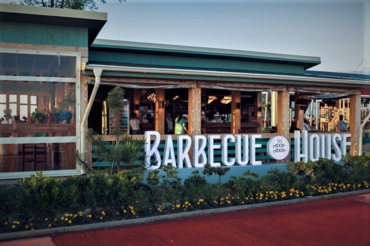 Обложка книги Между солнцем и морем. Barbecue House.