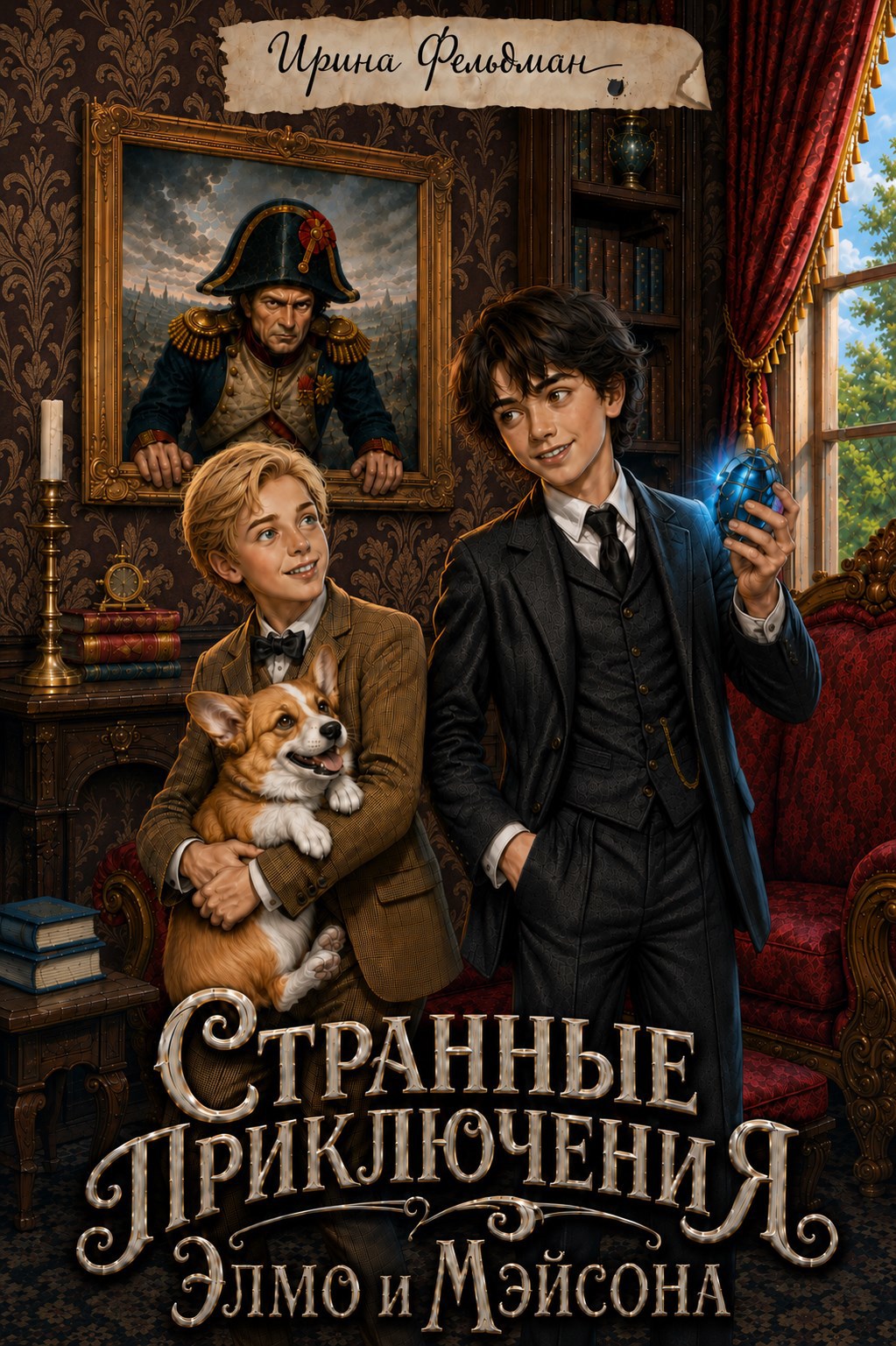 Обложка книги Странные приключения Элмо и Мэйсона