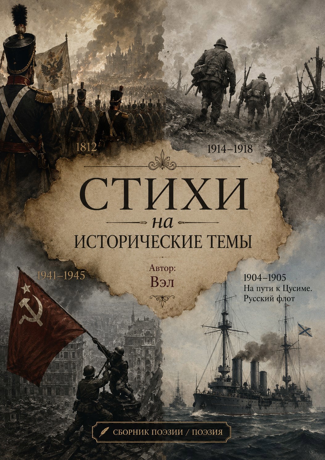 Обложка книги Стихи на исторические темы