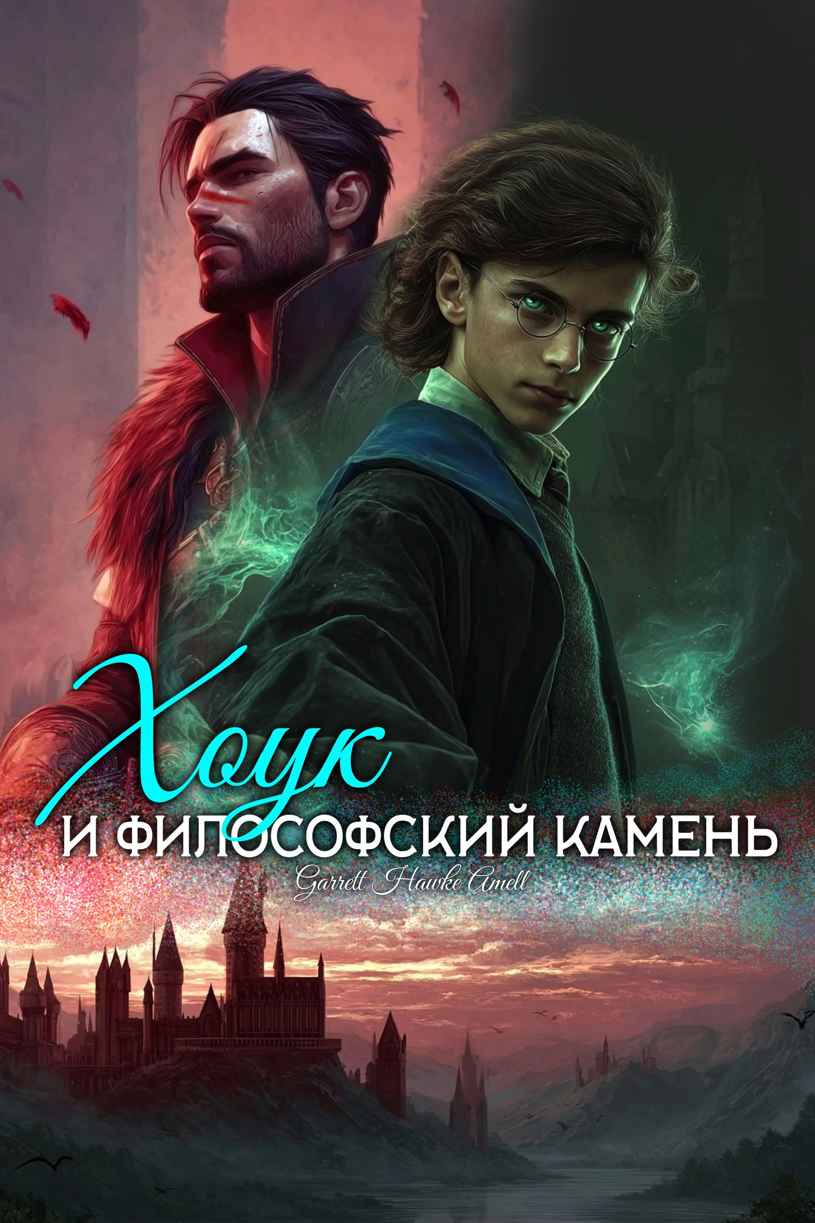 Обложка книги Хоук и философский камень