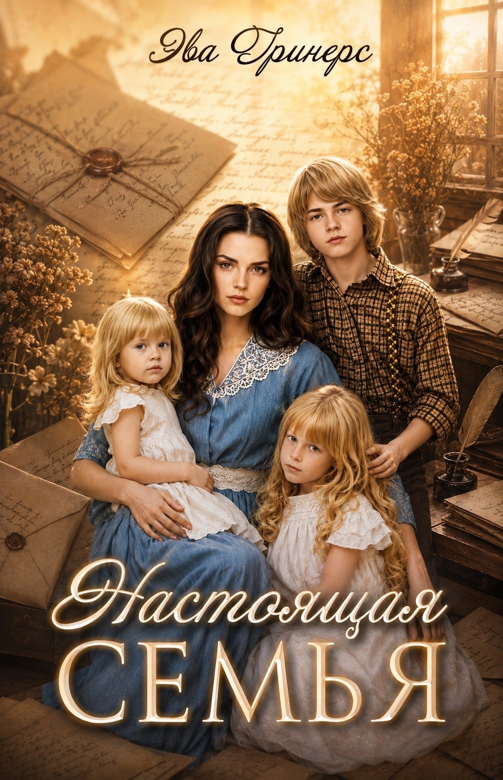 Обложка книги Настоящая семья
