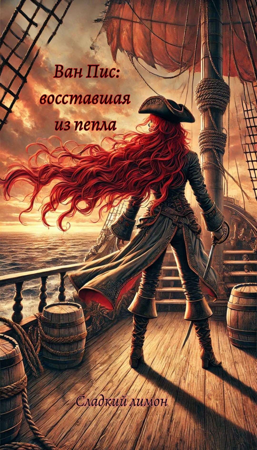 Обложка книги Ван Пис: восставшая из пепла