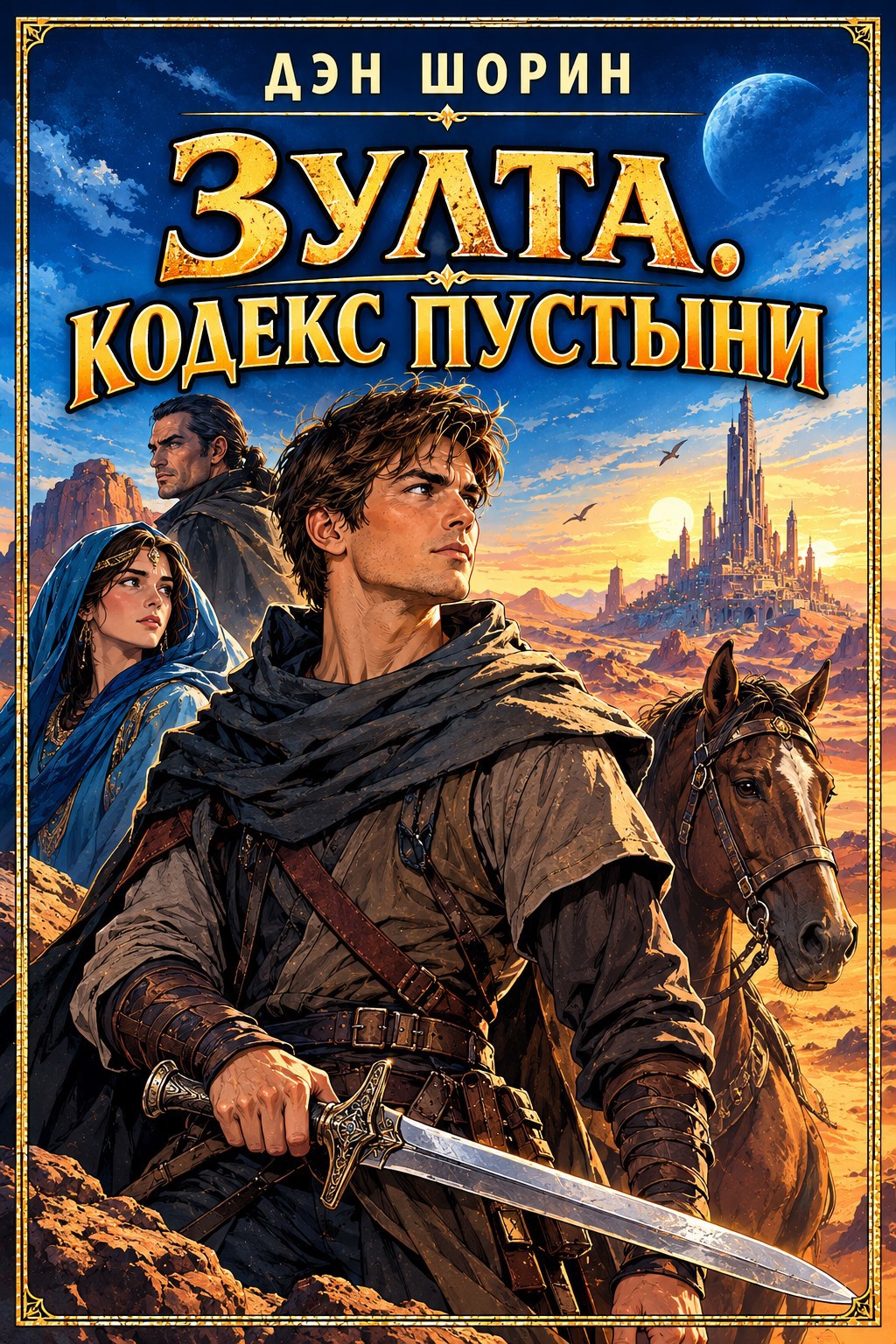 Обложка книги Зулта. Кодекс пустыни