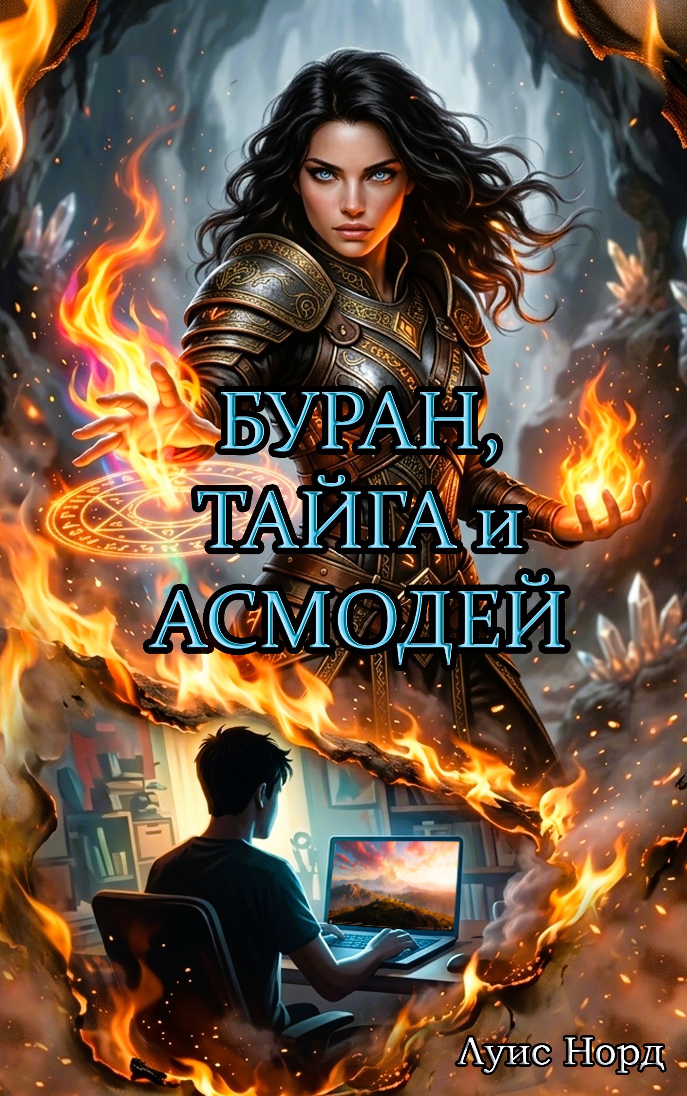 Обложка книги Буран, Тайга и Асмодей