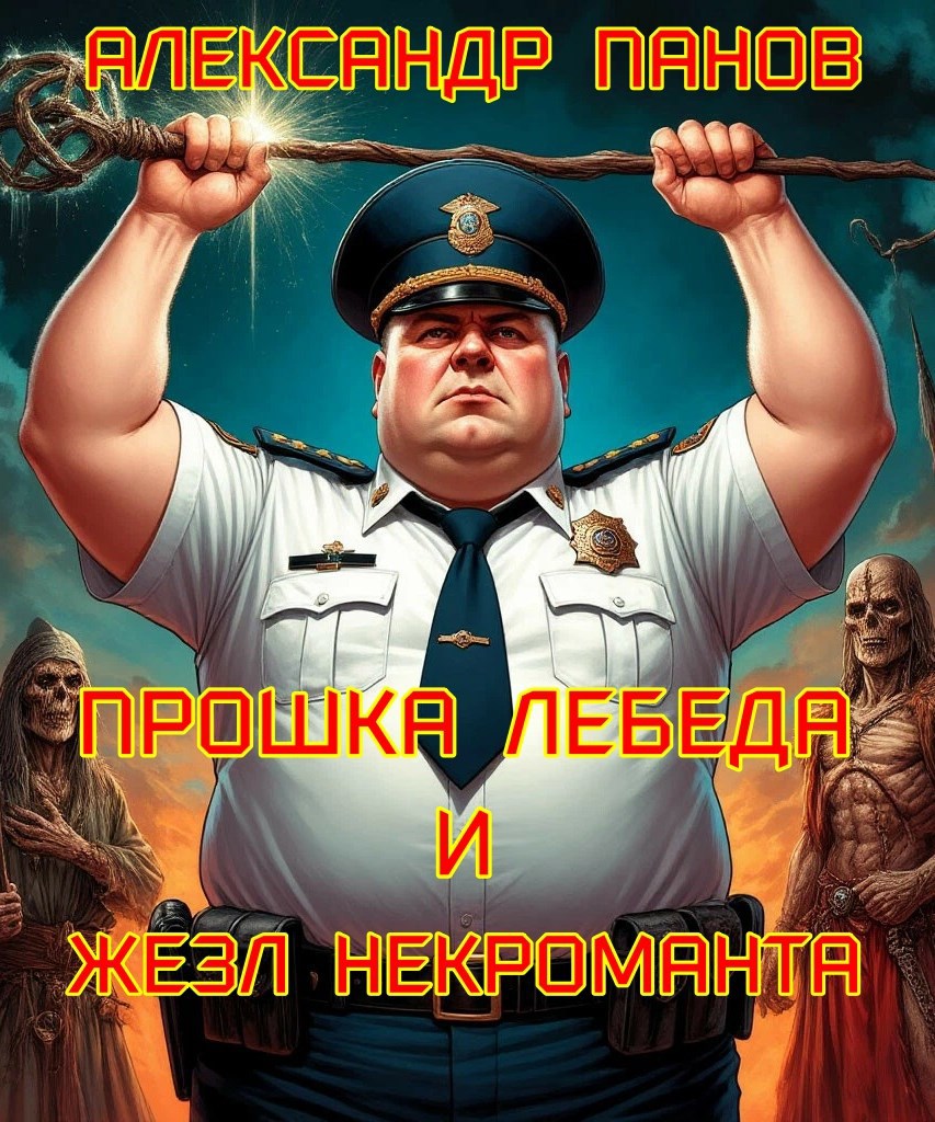Обложка книги Прошка Лебеда и жезл некроманта