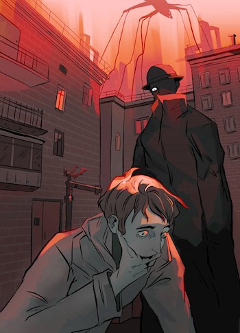 Обложка книги Человек с глазами волка