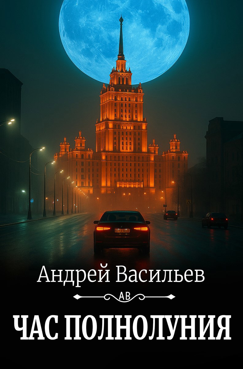 Обложка книги "Час полнолуния"