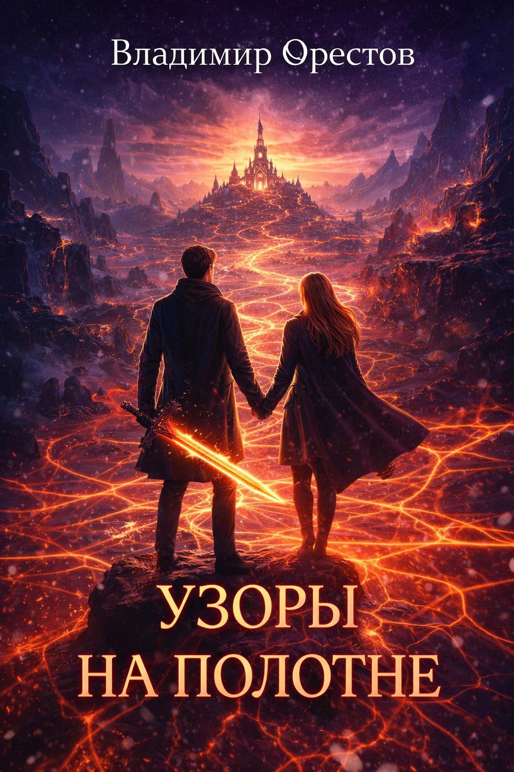 Обложка книги Узоры на полотне