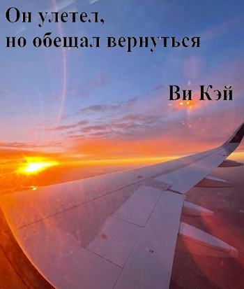 Обложка книги Он улетел, но обещал вернуться