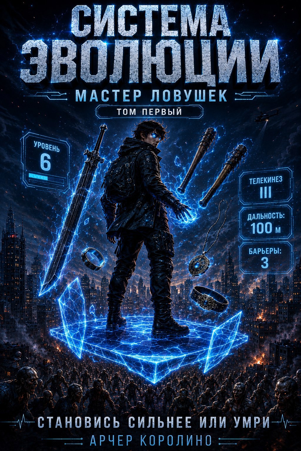 Обложка книги Система Эволюции. Мастер Ловушек. Том первый