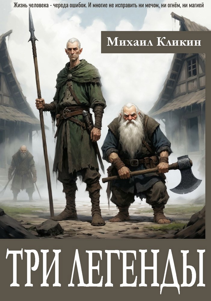Обложка книги Три легенды