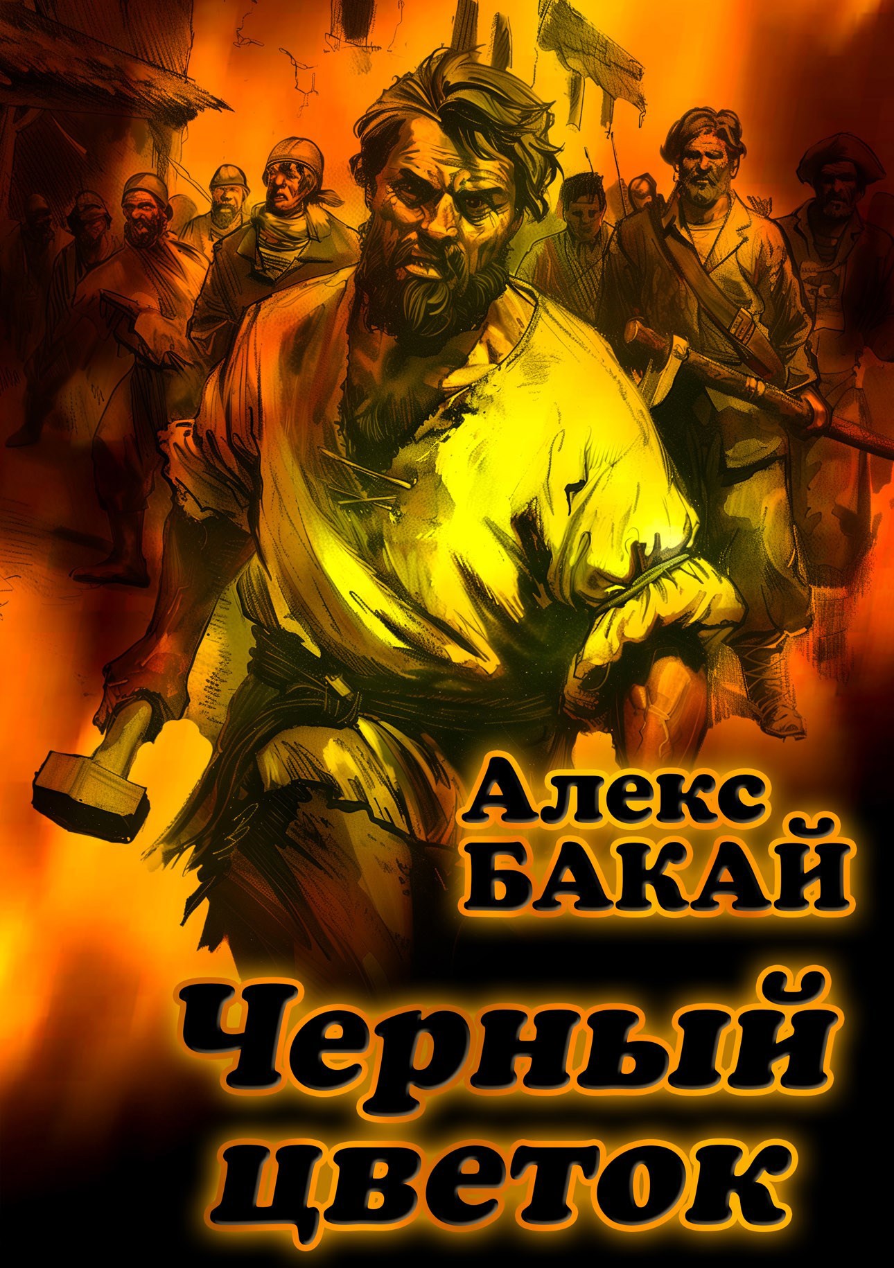 Обложка книги Черный цветок