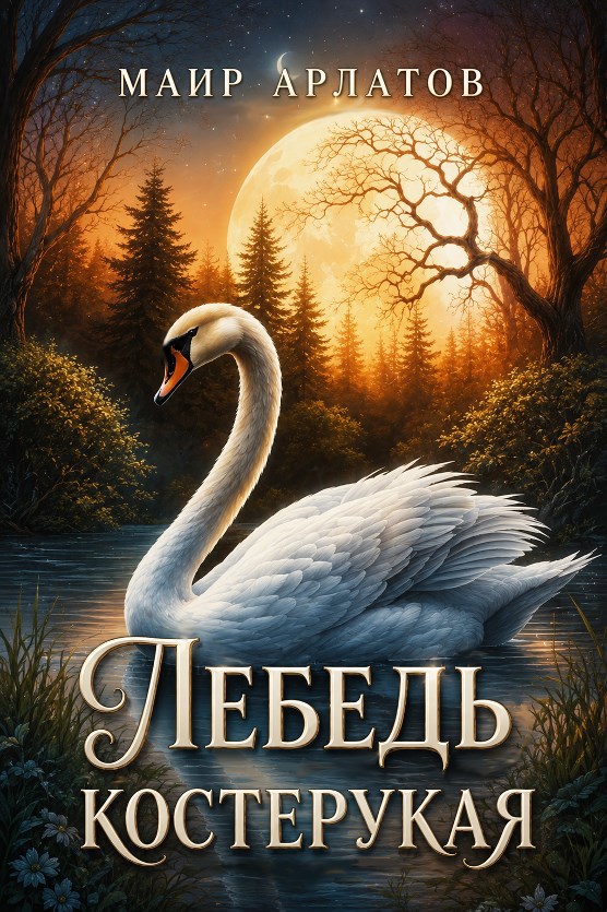 Обложка книги Лебедь костерукая