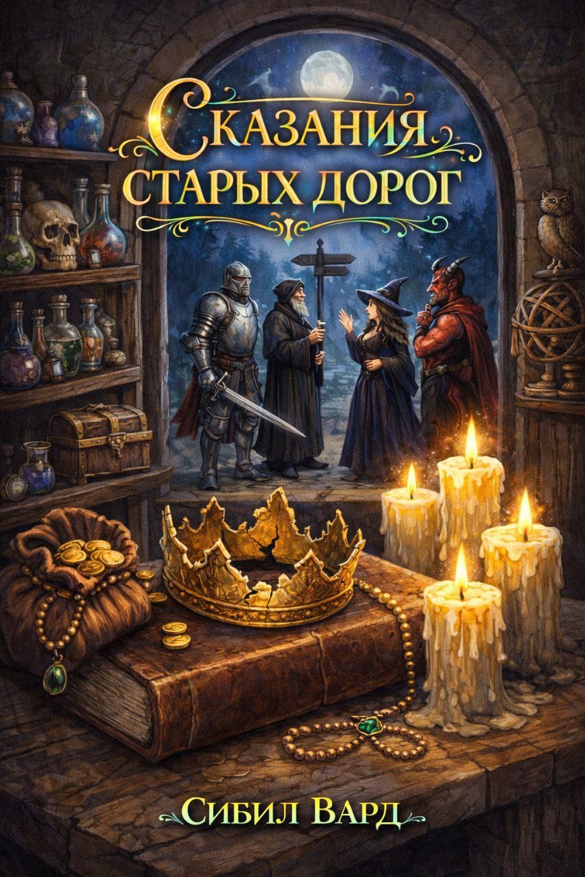 Обложка книги Сказания старых дорог