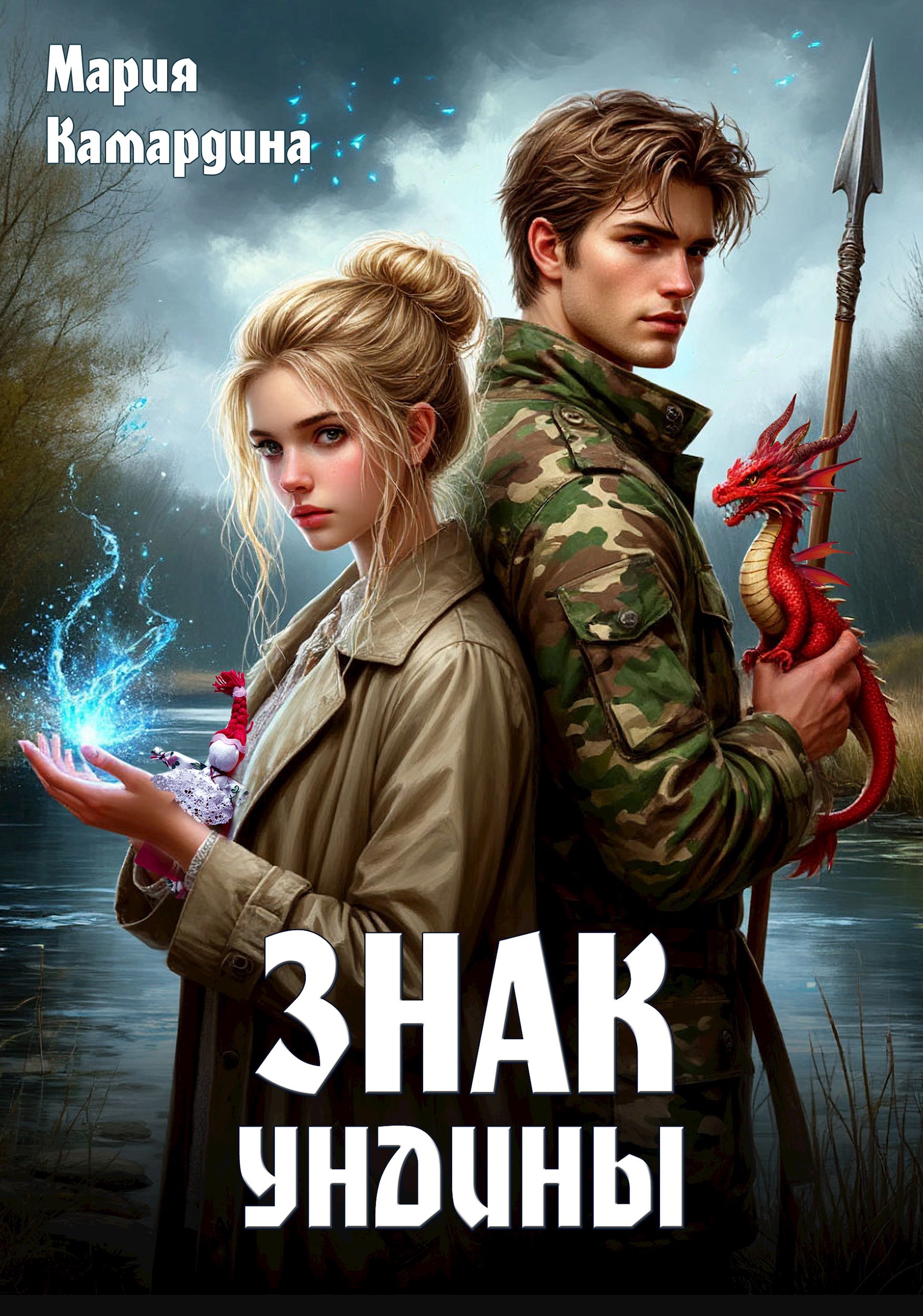 Обложка книги Знак Ундины. Дело мертвого дракона