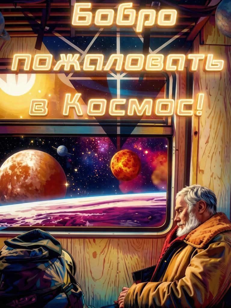Обложка книги Бобро пожаловать в Космос!