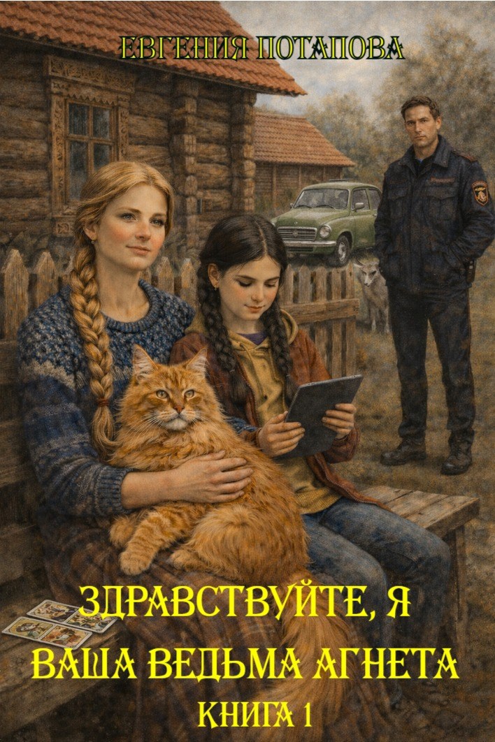 Обложка книги Здравствуйте, я ваша ведьма Агнета. Книга 1