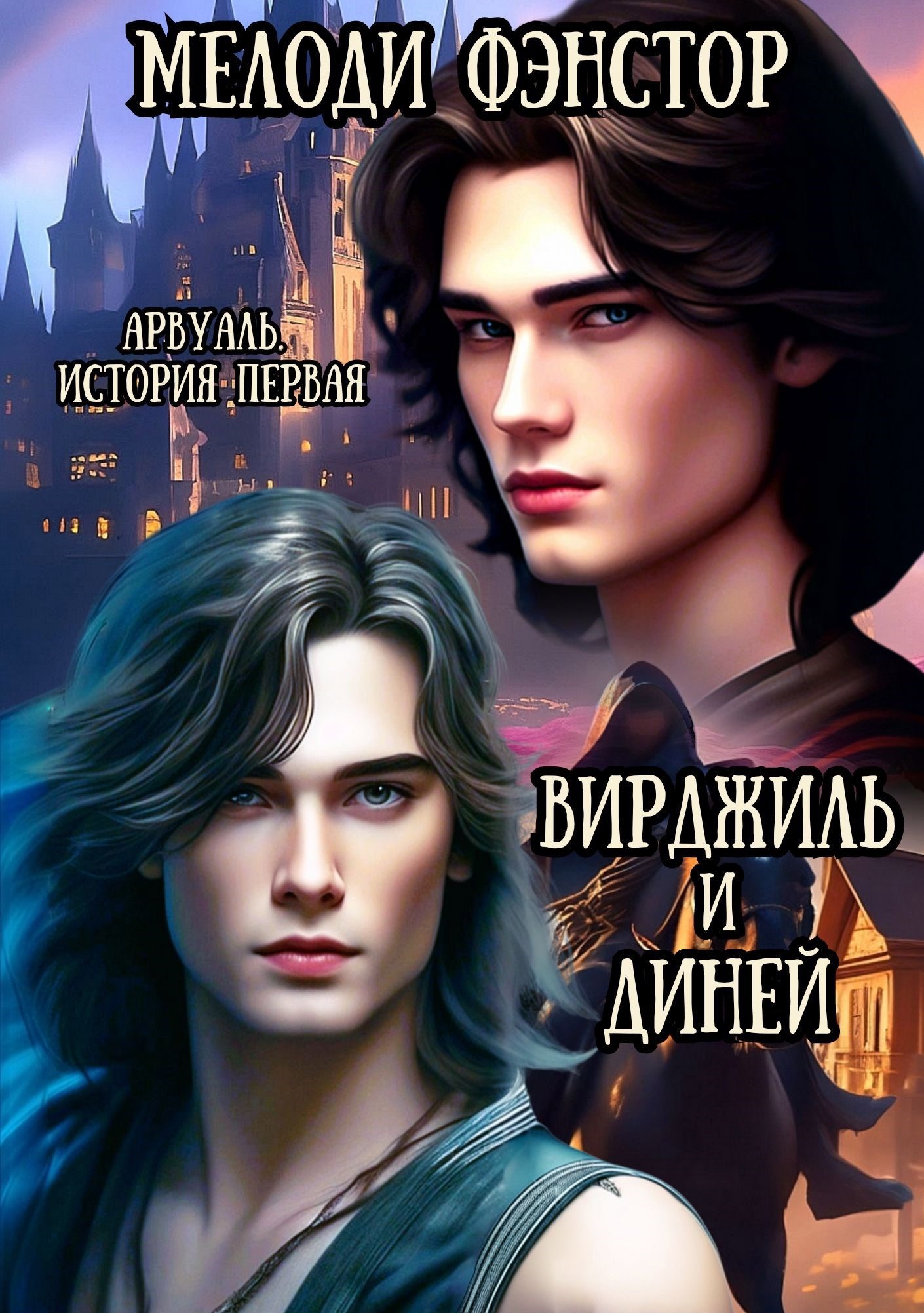Обложка книги Арвуаль. История первая. Вирджиль и Диней