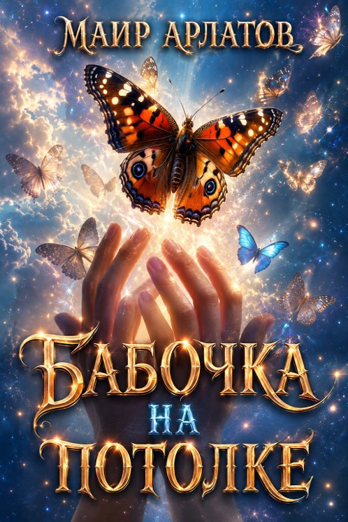 Обложка книги Бабочка на потолке