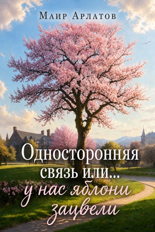Обложка книги Односторонняя связь или... у нас яблони зацвели