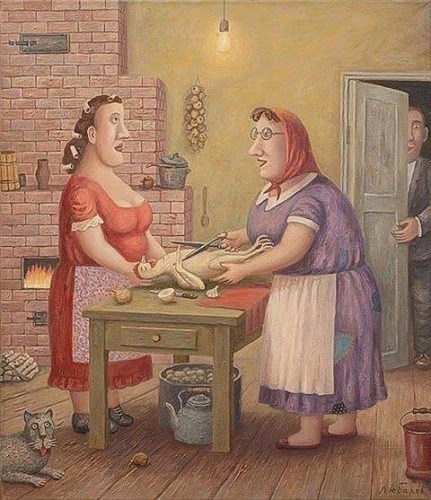 Обложка книги ТЁЩА И ЖЕНА - ДВЕ САТАНЫ