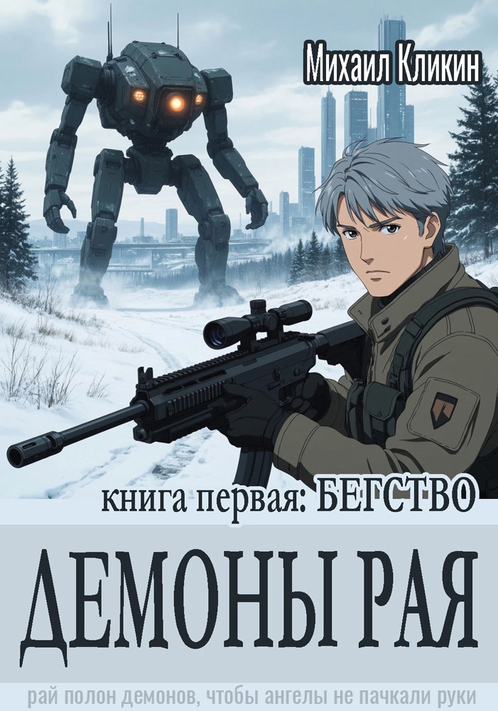 Обложка книги Демоны рая. Бегство