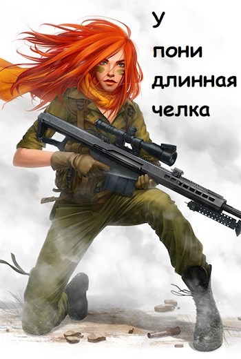 Обложка книги У пони длинная челка...