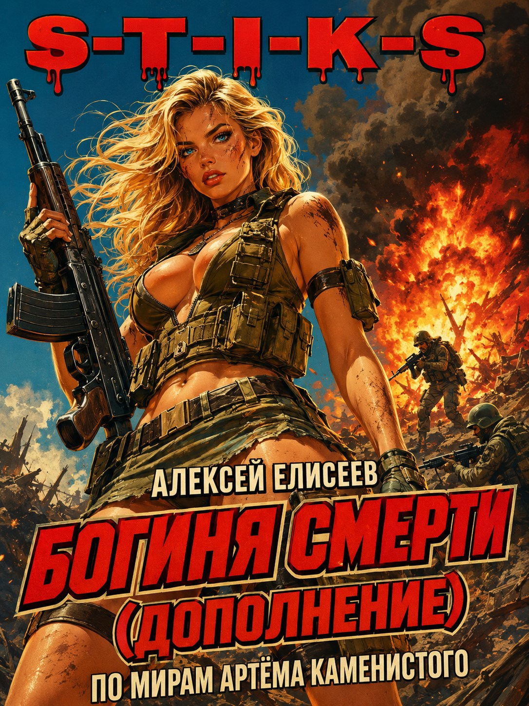 Обложка книги S-T-I-K-S. Богиня Смерти II (дополнение)