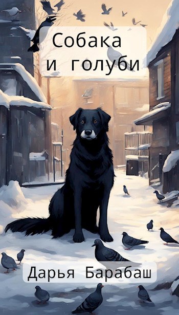 Обложка книги Собака и голуби