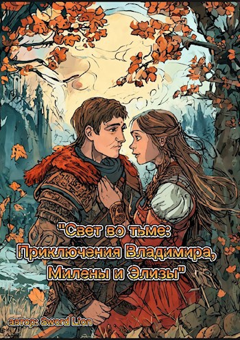 Обложка книги "Свет во тьме: Приключения Владимира, Милены и Элизы"