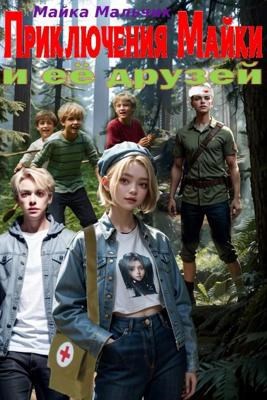 Обложка книги Приключения Майки и её друзей.