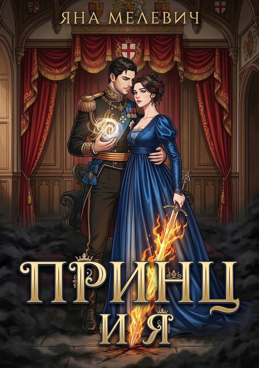 Обложка книги Принц и я