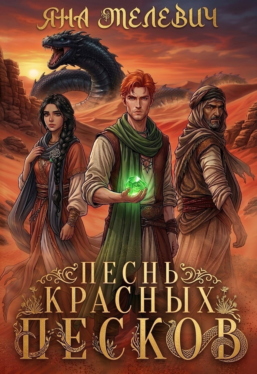 Обложка книги Песнь красных песков