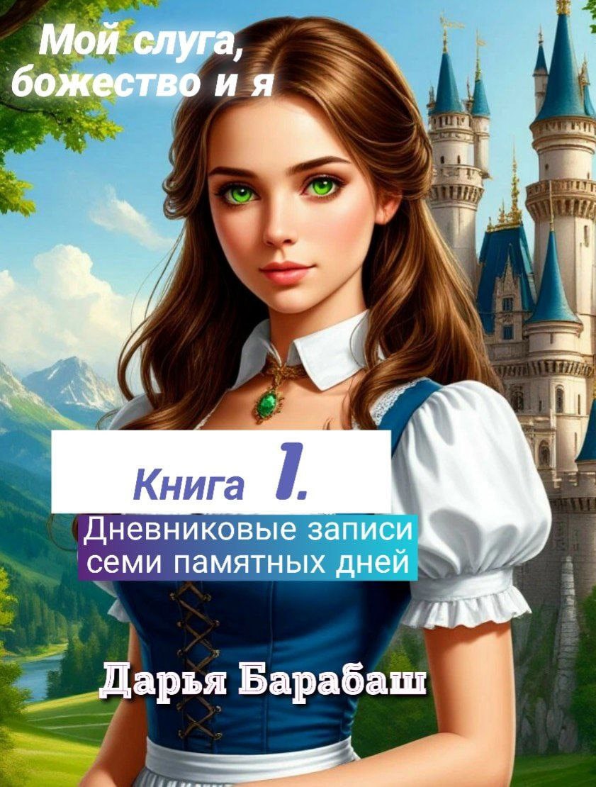 Обложка книги Мой слуга, божество и я - Книга 1. Дневниковые записи семи памятных дней