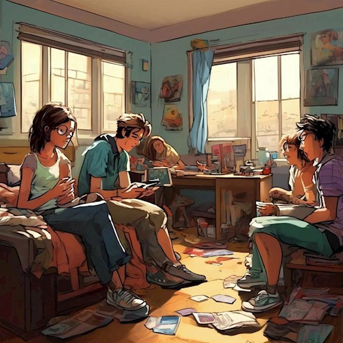Обложка книги Приключение второе. В общаге