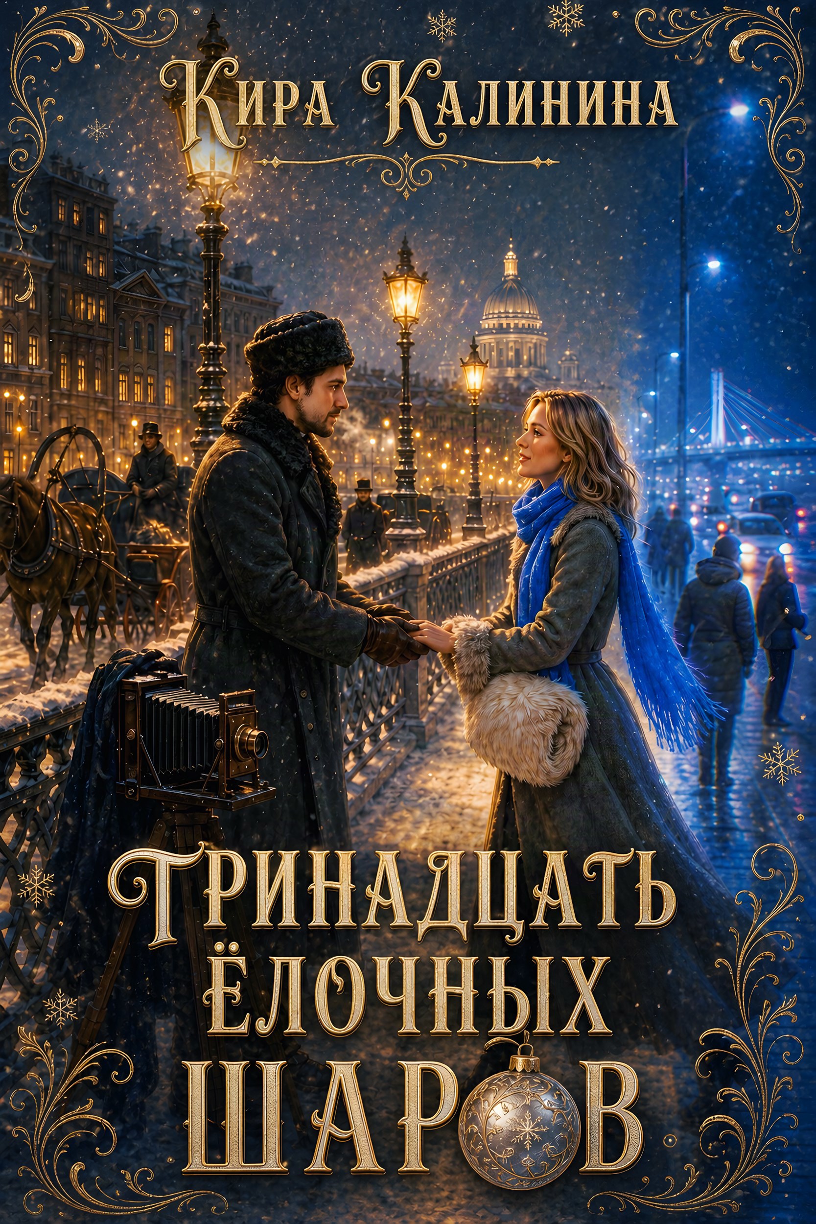 Обложка книги Тринадцать ёлочных шаров