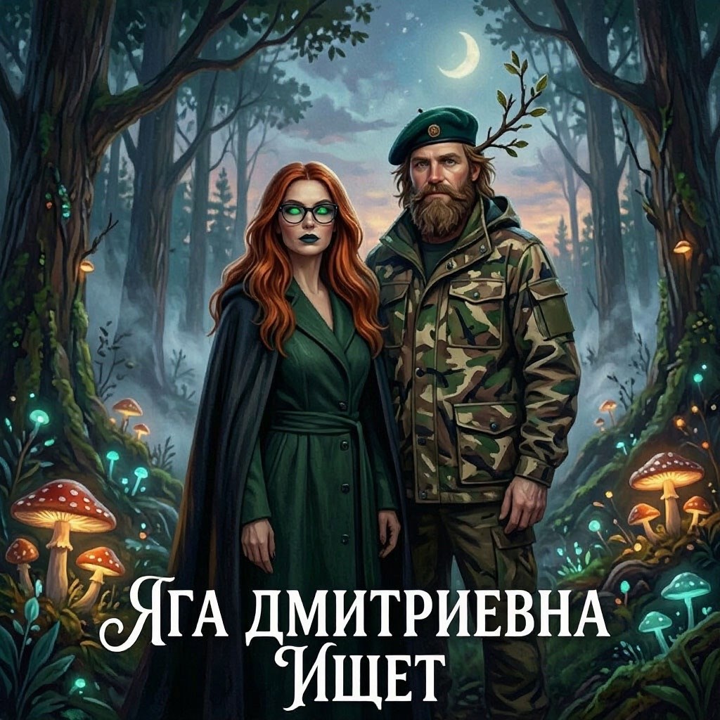 Обложка книги Яга Дмитриевна ищет...