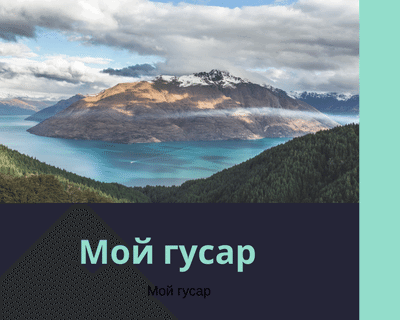 Обложка книги Мой гусар