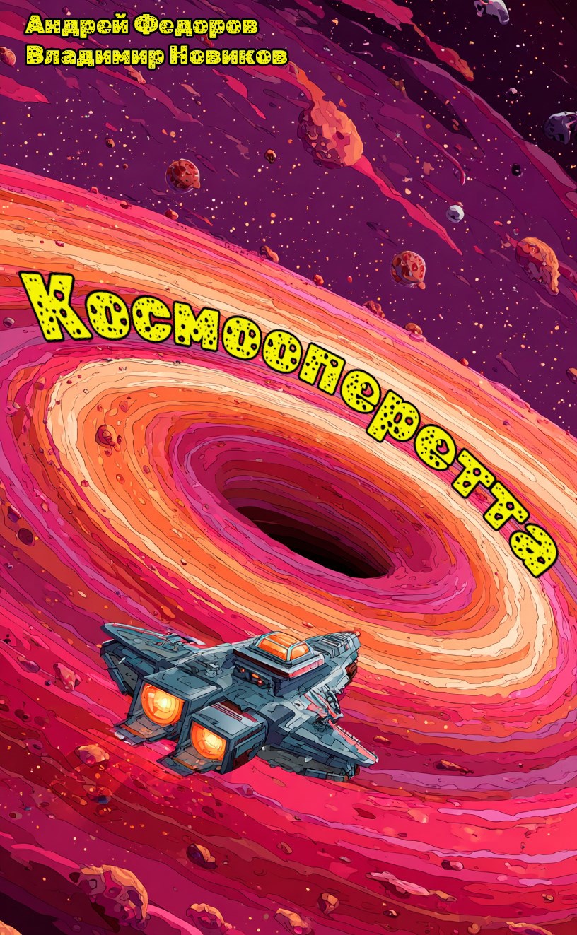 Обложка книги Космооперетта