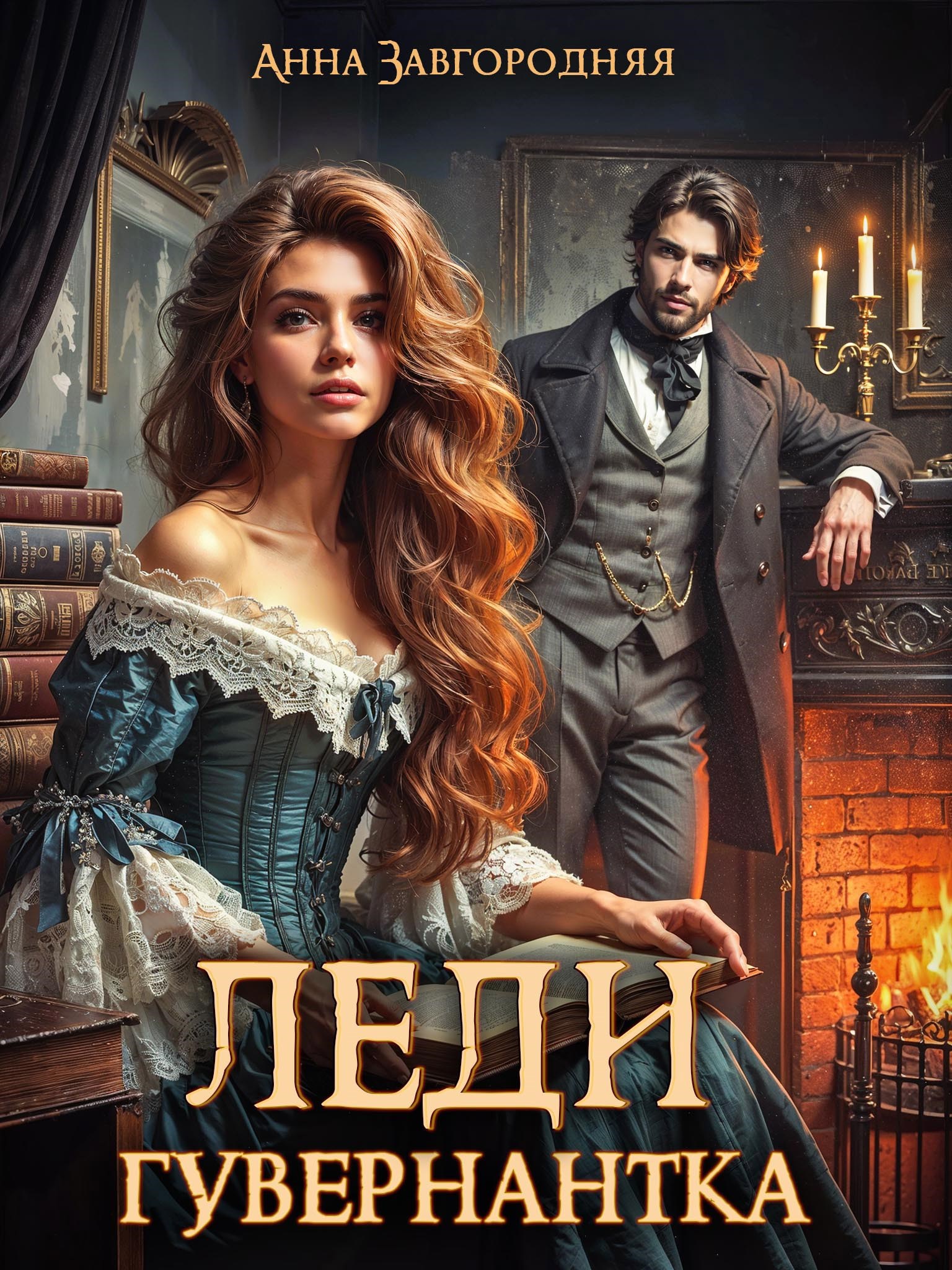 Обложка книги Леди-гувернантка