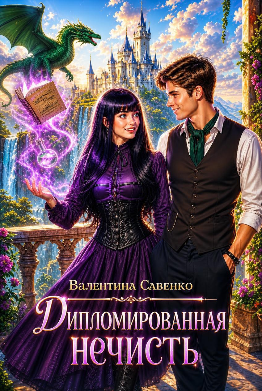 Обложка книги Дипломированная нечисть
