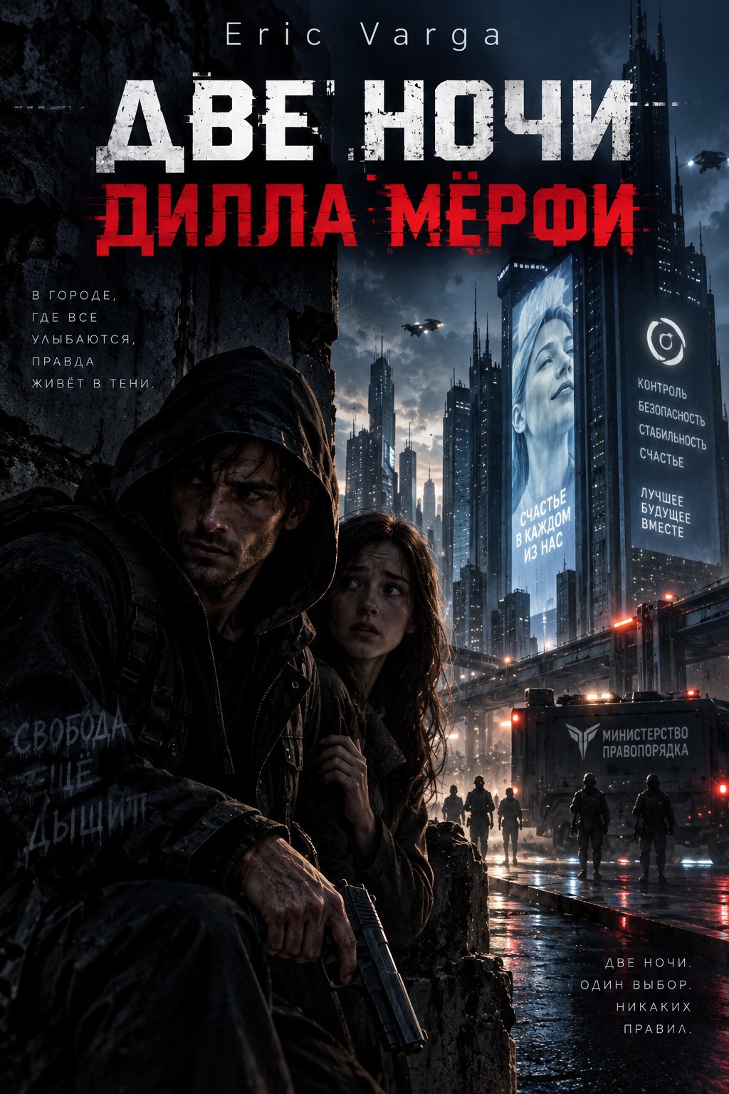 Обложка книги Две ночи Дилла Мёрфи