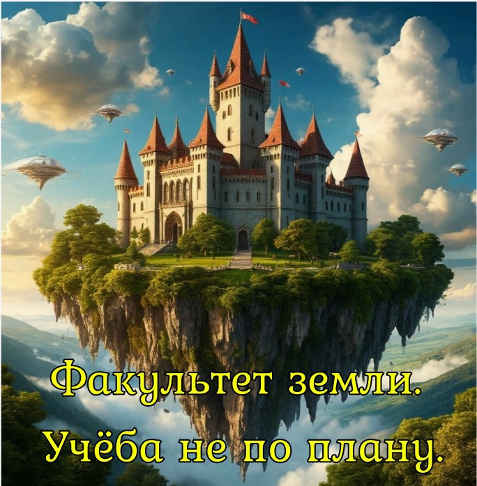 Обложка книги Факультет земли. Учёба не по плану. 1 Часть.