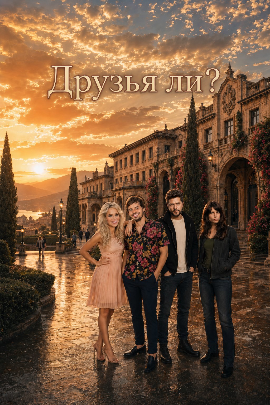 Обложка книги Друзья ли?